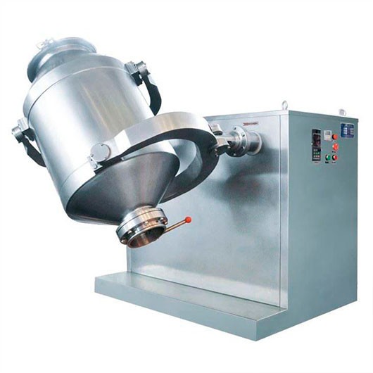 A three-dimensional mixer