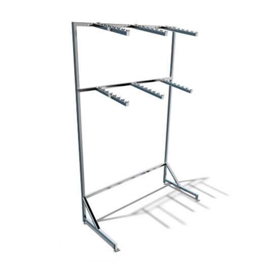 Pharmaceutical rack for wall-mounted clothes