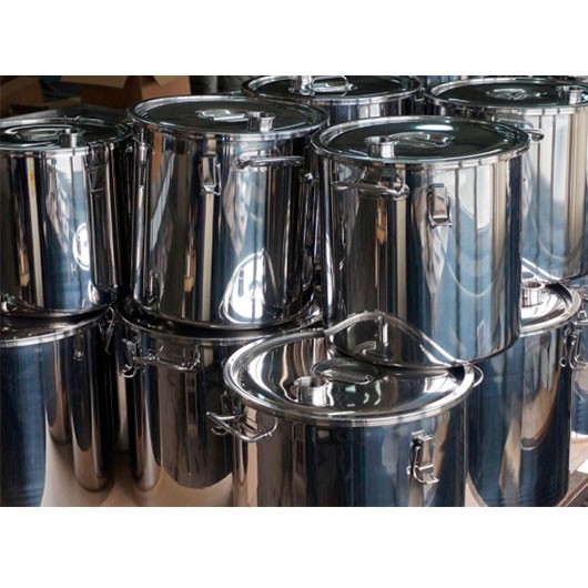 Process hermetic containers with lockable lid