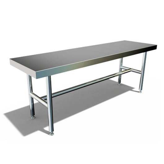 Pharmaceutical bench without shelf