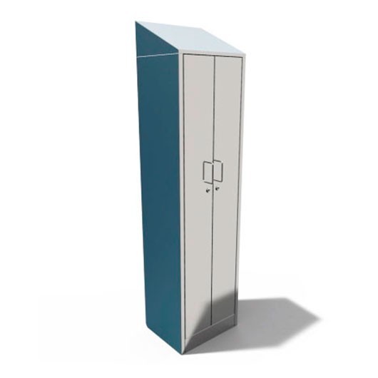 Pharmaceutical cabinet for cleaning equipment