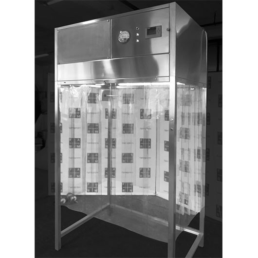 Mobile laminar flow module